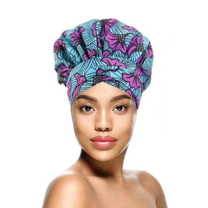 Protective bonnet for locs designed to reduce frizz and keep dreadlocks moisturized overnight | Shop L'ABC Des Locs