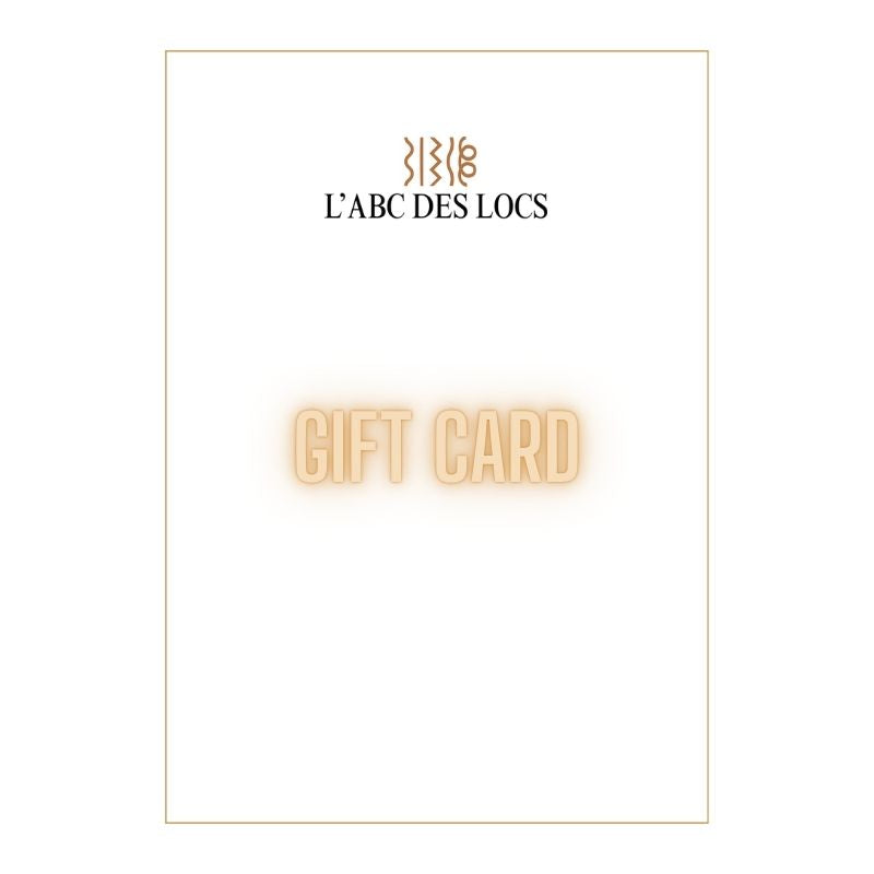 gift card for shop l'abc des locs 