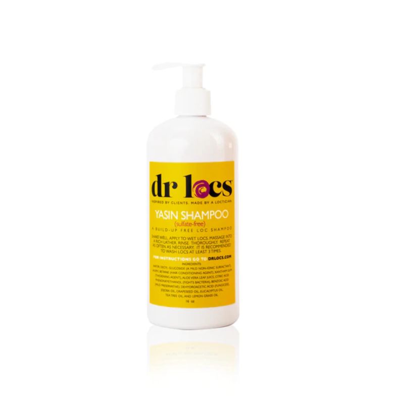 Sulfate-free loc shampoo in white bottle designed for deep yet soft cleansing | Shop L'ABC Des Locs